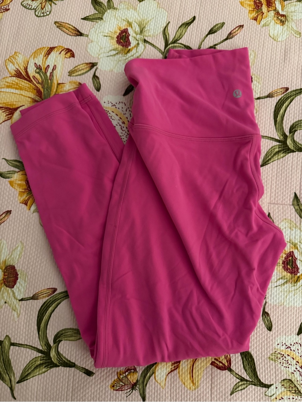 lululemon athletica Hot Pink Performance Leggings